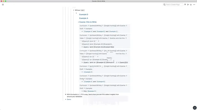 Insight Hunting with Queries in Roam thumbnail
