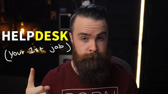 HELPDESK - how to get started in IT (your first job) thumbnail