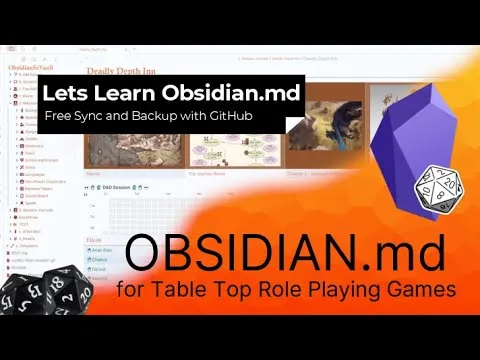 Obsidian - Sync Vaults Between PCs with Github thumbnail