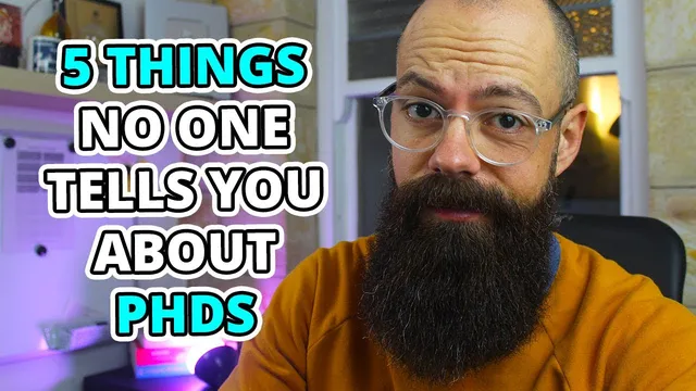 PhD Student Advice | 5 Hidden Aspects of the Doctoral Journey thumbnail