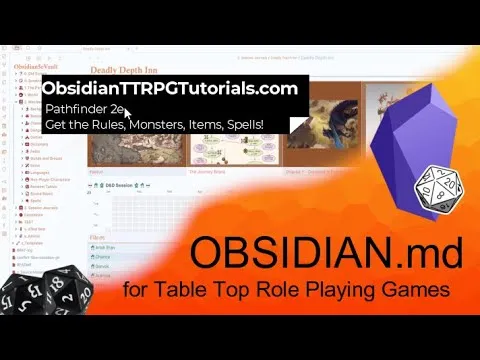Obsidian -  Import the Pathfinder 2e Remaster Content thumbnail