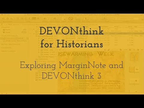 Exploring DEVONthink and MarginNote thumbnail
