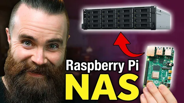 how to build a Raspberry Pi NAS (it’s AWESOME!!) thumbnail
