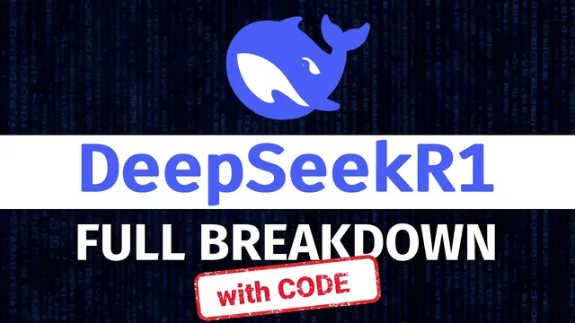 DeepSeekR1 - Full Breakdown thumbnail