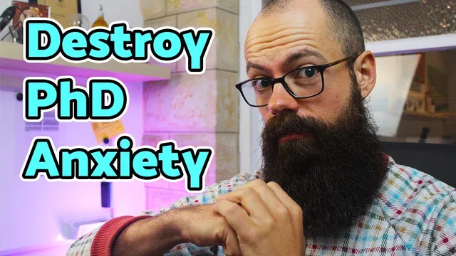 5 ways to smash PhD anxiety and depression thumbnail