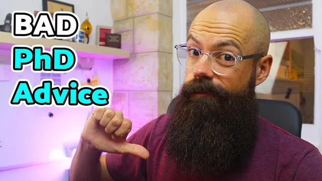 Outdated PhD advice | Bad advice that needs to stop! thumbnail