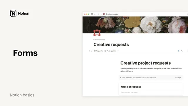 Creating Forms thumbnail