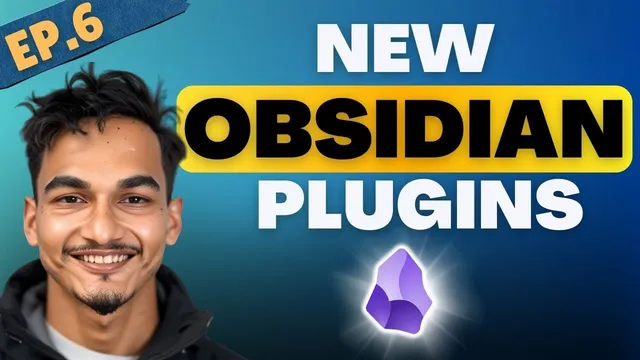 New Obsidian Plugins Your Should be Using in 2025 thumbnail