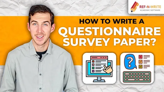 How to Write a Survey Questionnaire Research Paper? Step-by-Step Guide with Examples thumbnail