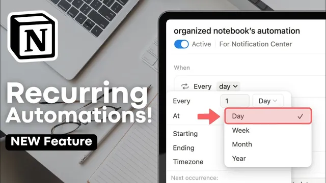 NEW Recurring Automations in Notion! | Best Use Cases & Tutorial thumbnail