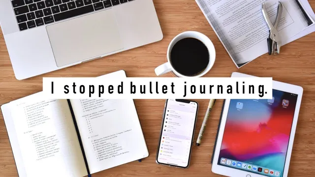 why I stopped bullet journaling for 6 months thumbnail