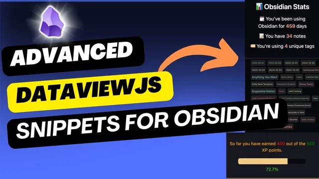 DataviewJs Code Snippets For Obsidian You Must be Using thumbnail