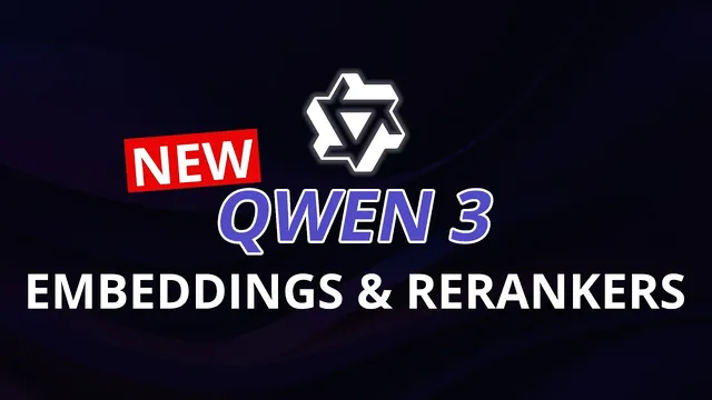 Qwen 3 Embeddings & Rerankers thumbnail