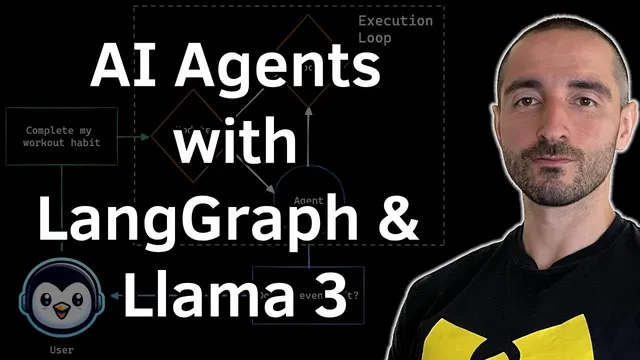 AI Agents with LangGraph & Llama 3 | Control the Execution Flow and State of Your Agent Apps thumbnail