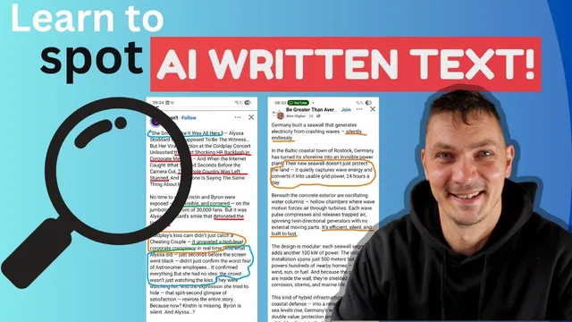 Learn How to Spot AI Writing in ANY TEXT! thumbnail