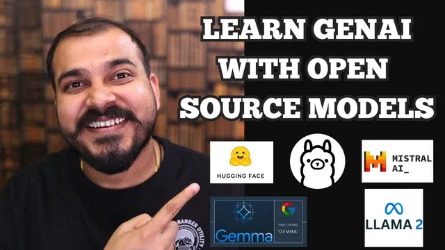 Can We Learn Generative AI With Open Source Models- All Alternatives To Open AI Paid API's thumbnail