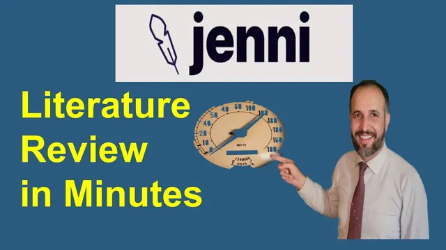 How to Write a Literature Review in Minutes Using Jenni AI thumbnail