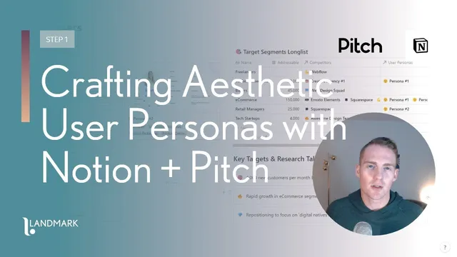 Create Aesthetic User Personas With Notion + Pitch [Template Included] thumbnail
