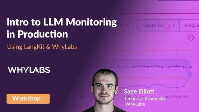 Intro to LLM Monitoring in Production with LangKit & WhyLabs thumbnail