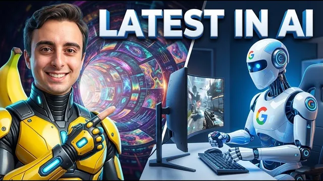 Google’s SIMA 2 AI Plays Games! + Nano Banana 2 Absurd Demos! thumbnail