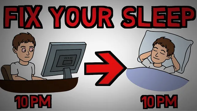 How To Fix Your Sleep Schedule - Reset Your Sleep Pattern (animated) thumbnail