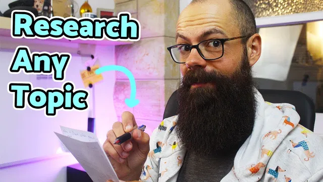 How to research any topic | Insider tips for easy and fast research thumbnail