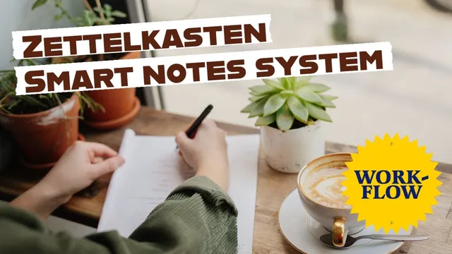 How to take smart notes - My zettelkasten workflow thumbnail