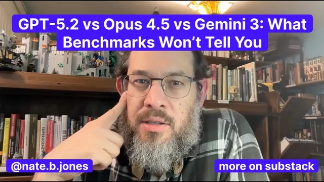 ChatGPT 5.2 vs. Claude Opus 4.5 vs. Gemini 3: What Benchmarks Won't Tell You thumbnail