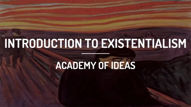 Introduction to Existentialism thumbnail