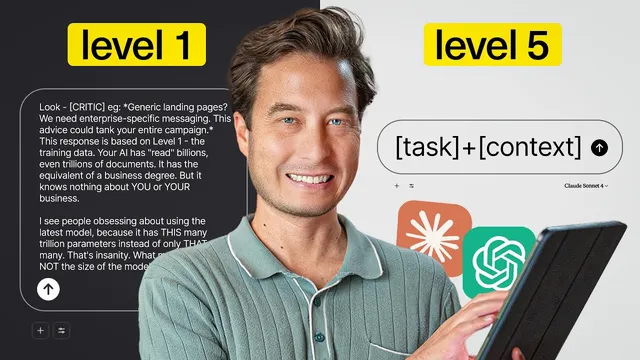The Future of AI Prompting: 5 Context Levels thumbnail
