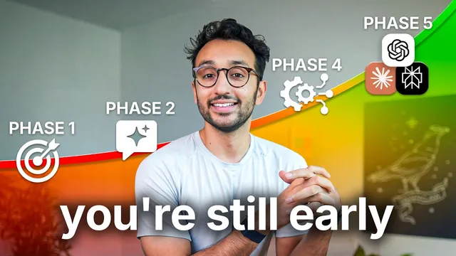 You’re Not Behind (Yet): How to Learn AI in 19 Minutes thumbnail