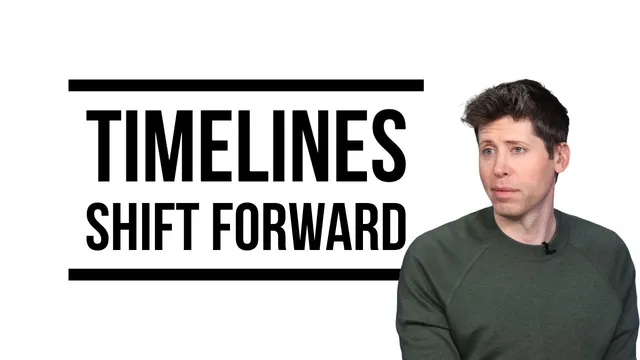 OpenAI Backtracks, Gunning for Superintelligence: Altman Brings His AGI Timeline Closer - '25 to '29 thumbnail