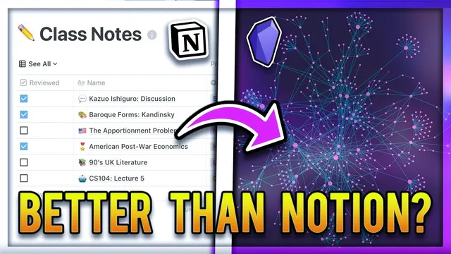 ✨ How to use Obsidian, the BEST 2025 Studying and Note Taking App for Students and School ✨ thumbnail