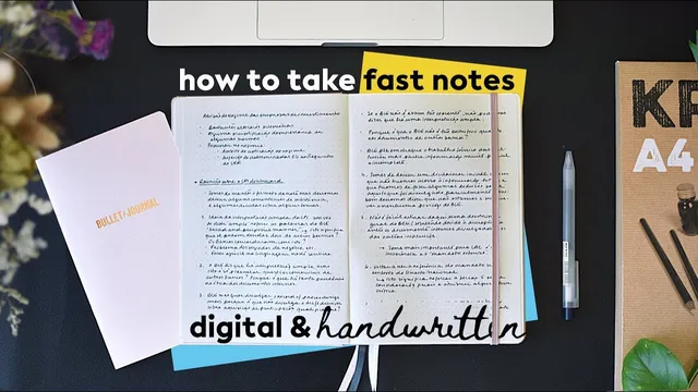 How to Take the FASTEST Notes thumbnail