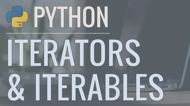 Python Tutorial: Iterators and Iterables - What Are They and How Do They Work? thumbnail