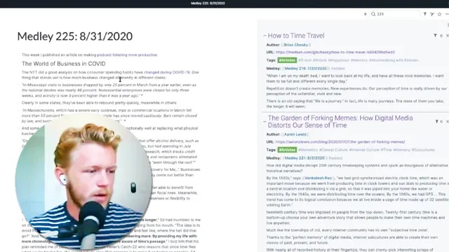 "How I Use Roam to Write a Weekly Newsletter" feat. Nat Eliason | Second Brain thumbnail