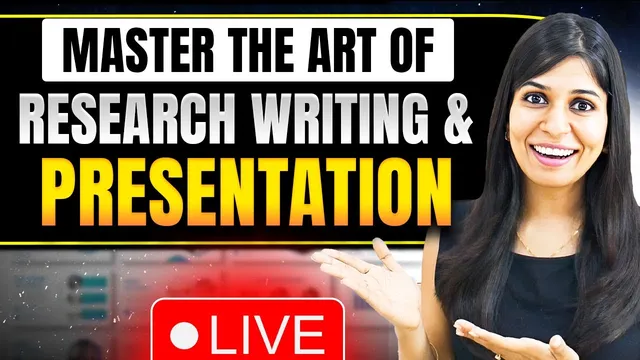 Learn to write & present research paper🔥 thumbnail