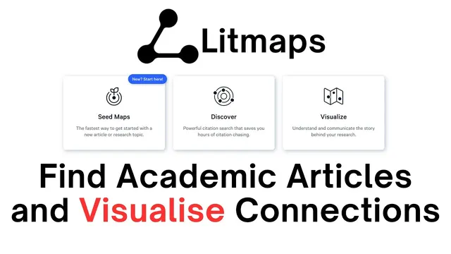Map, Visualise and Discover More For Academic Literature Review, Full Tutorial, 2024 thumbnail