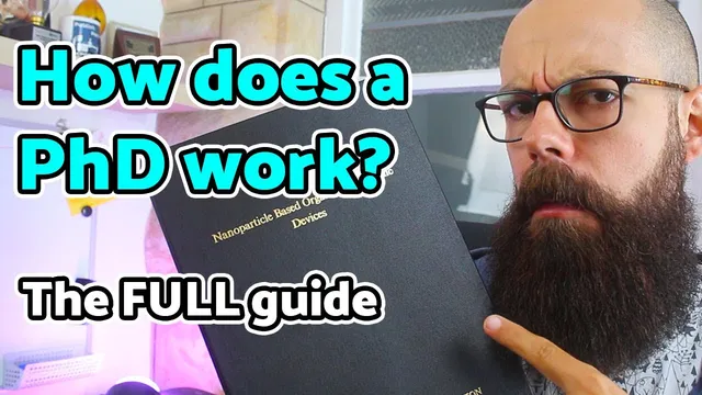How does a PhD work? The FULL guide! thumbnail