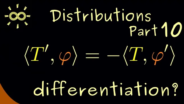 Distributions 10 | Distributional Derivative [dark version] thumbnail