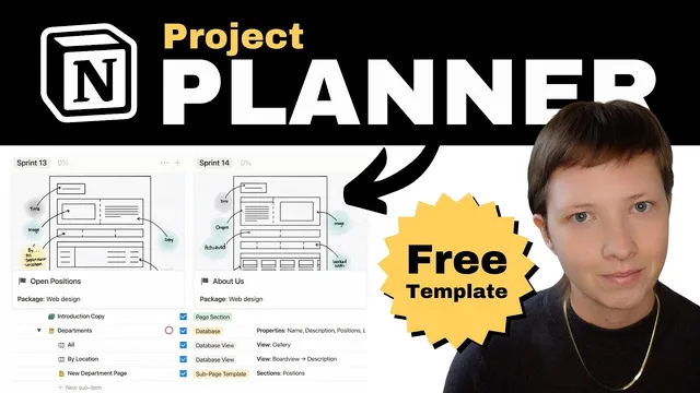Build My Notion Planner: Convert Ideas into Actionable Steps (Free Template) thumbnail