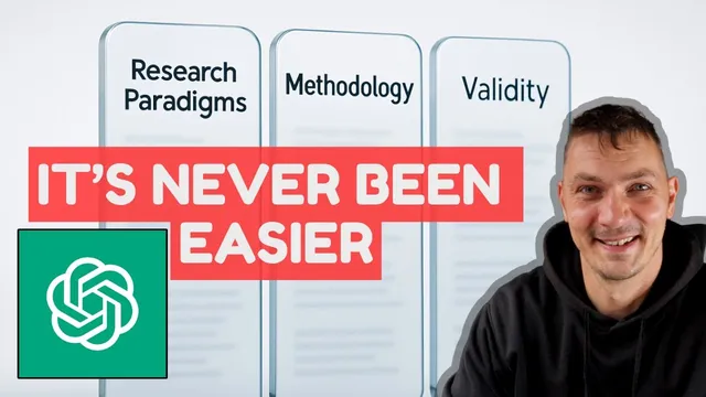 3 Powerful ChatGPT prompts for Research Methodology and Design! thumbnail