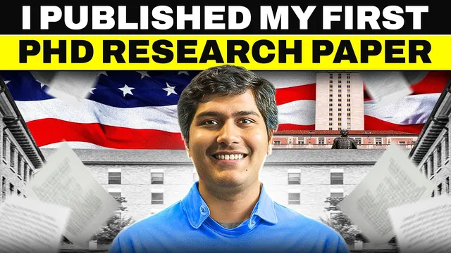 How to publish a research paper | AI tools and tips | ft @Shanthanu Katakam thumbnail