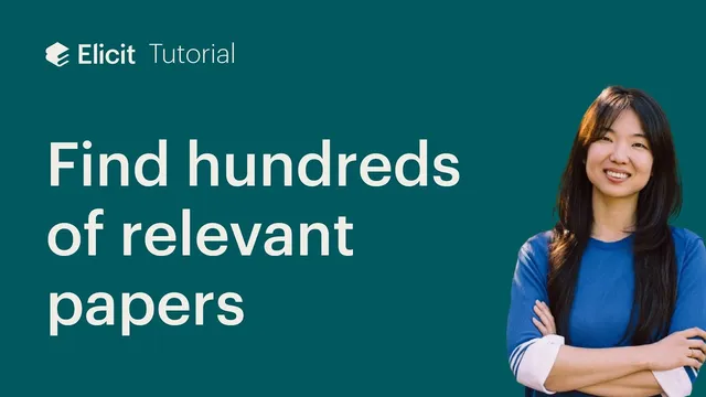 Use Elicit to find hundreds of relevant papers thumbnail