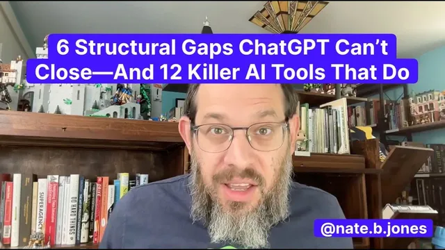 6 Structural Gaps ChatGPT Can't Close—And 12 Killer AI Tools That Do thumbnail