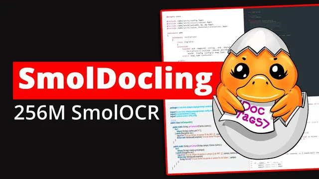 SmolDocling - The SmolOCR Solution? thumbnail