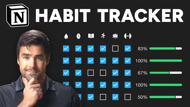 How to Build a Habit Tracker in Notion from Scratch thumbnail