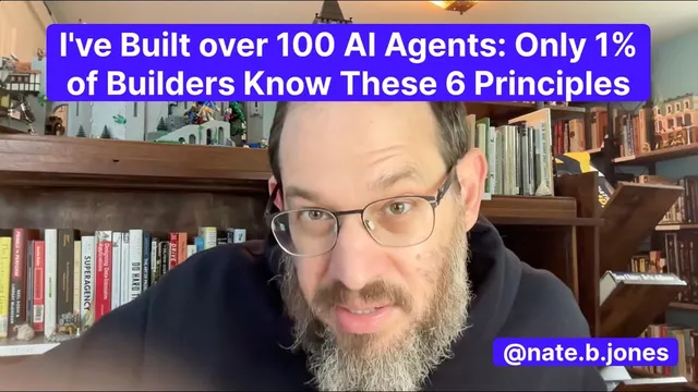 I've Built Over 100 AI Agents: Only 1% of Builders Know These 6 Principles thumbnail