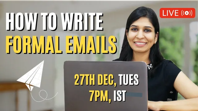 Write Formal Emails with me LIVE 🔥 thumbnail