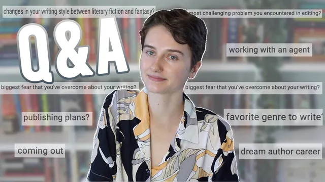 Writing Q&A 💬 writing "bad" queer characters, being on submission, writing litfic vs fantasy, etc. thumbnail
